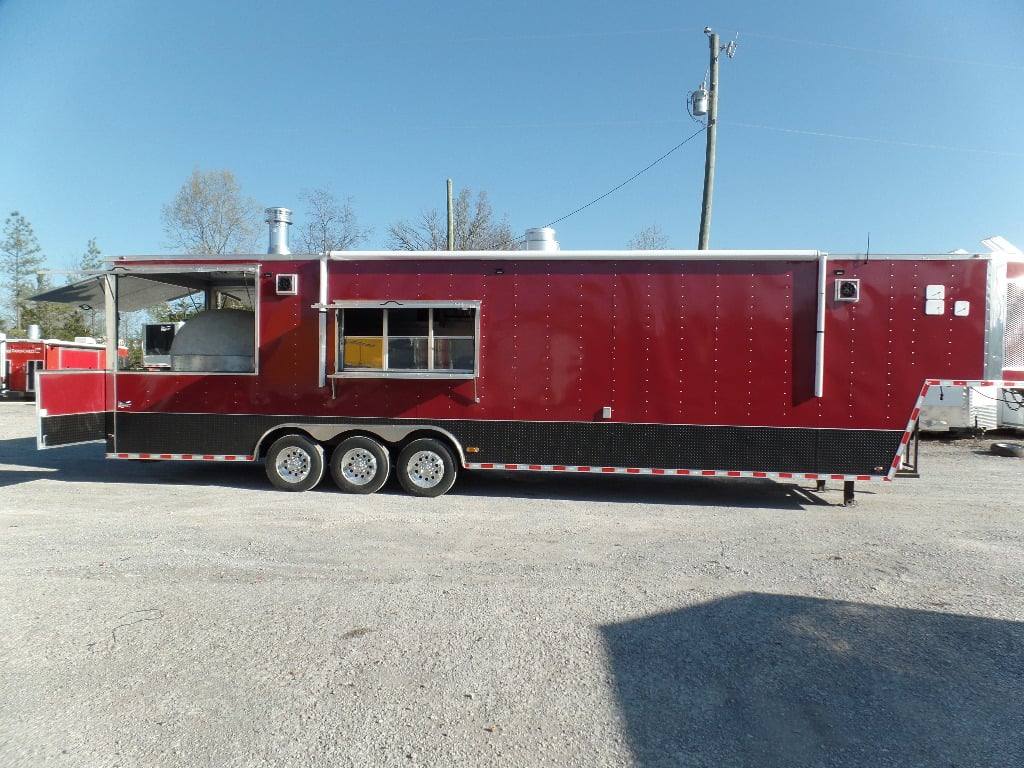 966-8.5-x-40-gooseneck-concession-pizza-food-trailer-with-appliances-46.jpg 8.5' x 40' Gooseneck Concession Pizza Food Trailer With Appliances