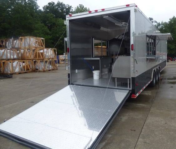 968-8.5-x-40-gray-gooseneck-event-catering-concession-food-trailer-49.jpg 8.5' x 40' Gray Gooseneck Event Catering Concession Food Trailer