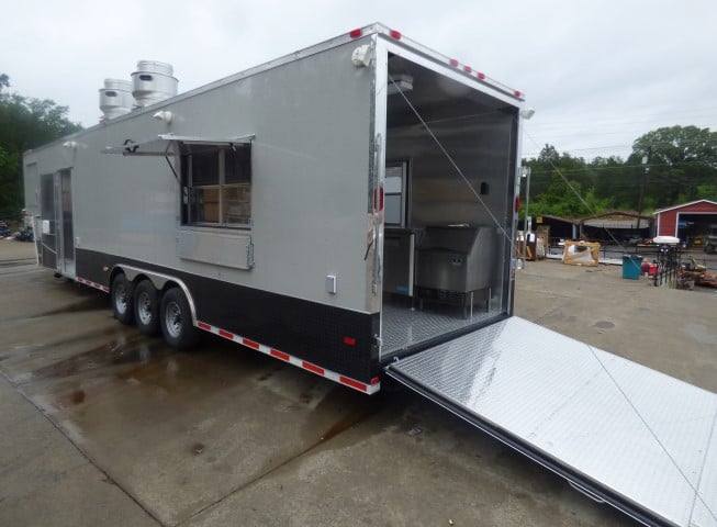 968-8.5-x-40-gray-gooseneck-event-catering-concession-food-trailer-57.jpg 8.5' x 40' Gray Gooseneck Event Catering Concession Food Trailer