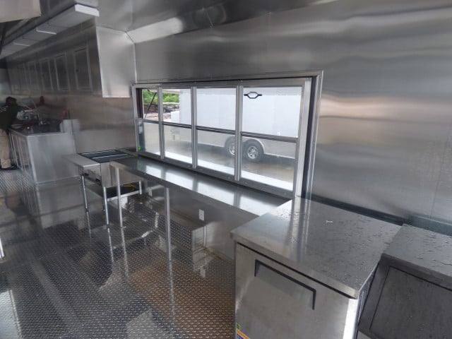 968-8.5-x-40-gray-gooseneck-event-catering-concession-food-trailer-6.jpg 8.5' x 40' Gray Gooseneck Event Catering Concession Food Trailer