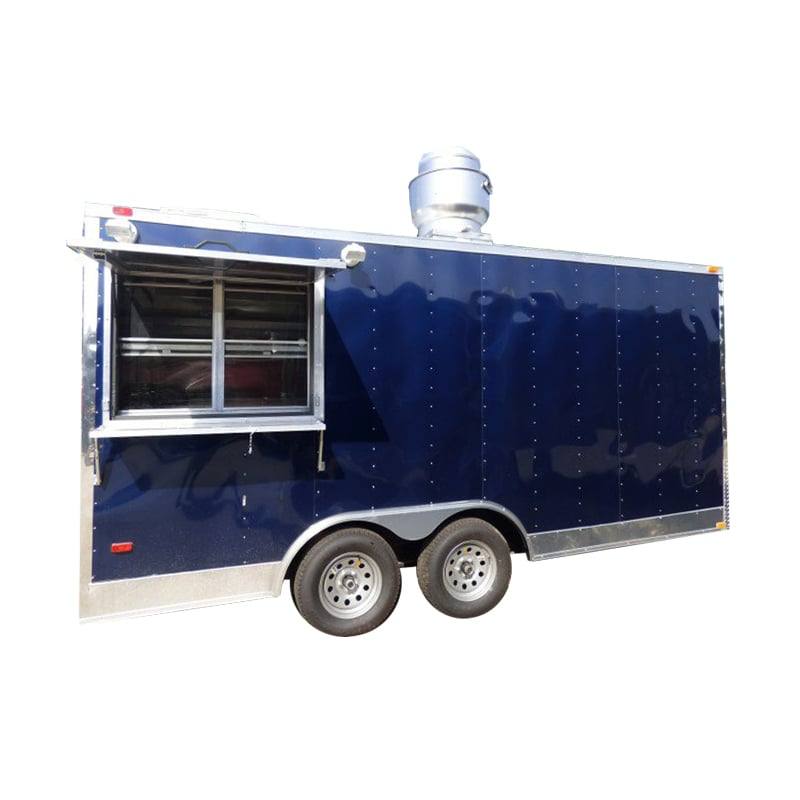 97-8.5-x-16-concession-food-trailer-indigo-blue-catering-event-1.jpg 8.5' x 16' Concession Food Trailer Indigo Blue Catering Event