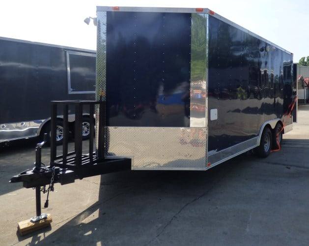97-8.5-x-16-concession-food-trailer-indigo-blue-catering-event-12.jpg 8.5' x 16' Concession Food Trailer Indigo Blue Catering Event