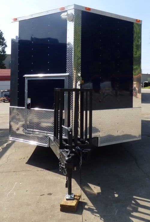 97-8.5-x-16-concession-food-trailer-indigo-blue-catering-event-2.jpg 8.5' x 16' Concession Food Trailer Indigo Blue Catering Event