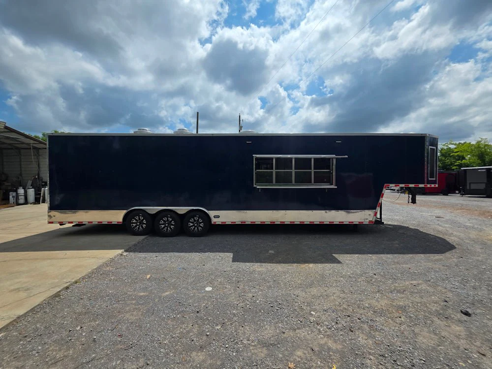 970-8.5-x-40-indigo-blue-gooseneck-concession-trailer-food-event-catering-12.webp 8.5' X 40' Indigo Blue Gooseneck Concession Trailer Food Event Catering