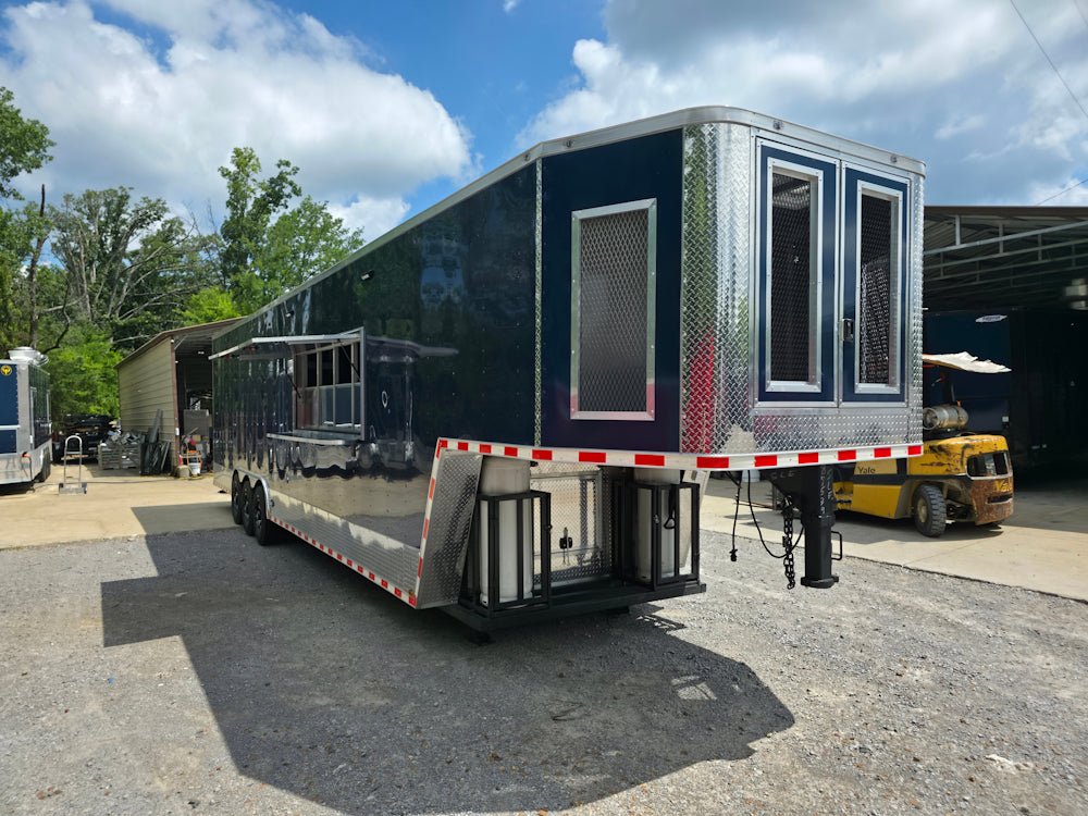 970-8.5-x-40-indigo-blue-gooseneck-concession-trailer-food-event-catering-13.jpg 8.5' X 40' Indigo Blue Gooseneck Concession Trailer Food Event Catering