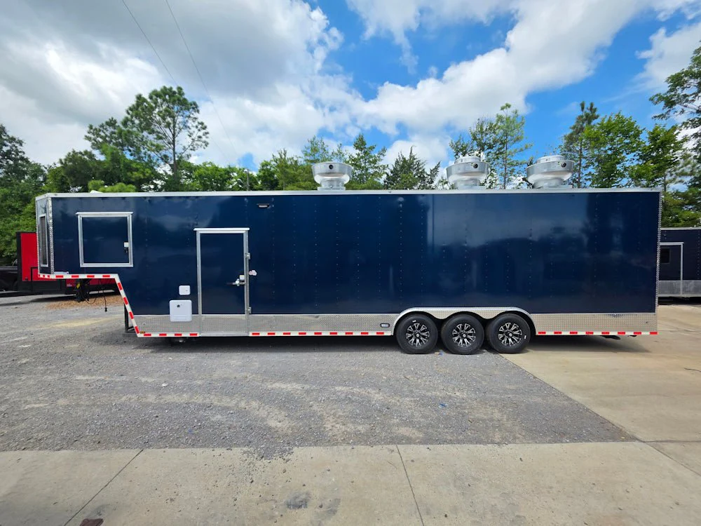 970-8.5-x-40-indigo-blue-gooseneck-concession-trailer-food-event-catering-4.webp 8.5' X 40' Indigo Blue Gooseneck Concession Trailer Food Event Catering