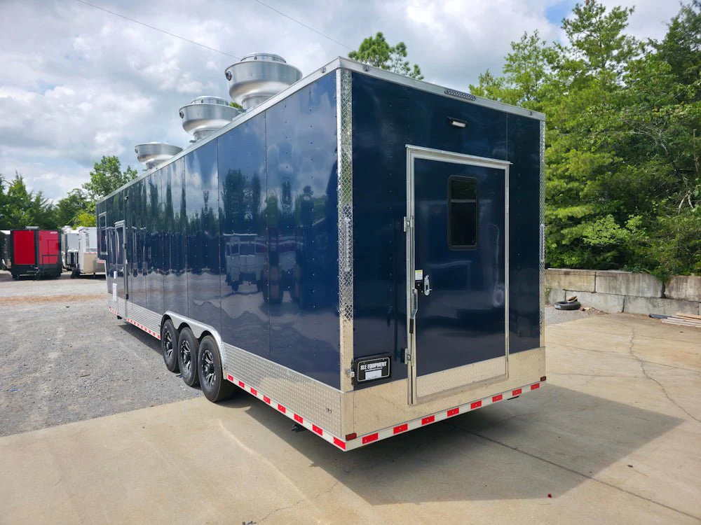970-8.5-x-40-indigo-blue-gooseneck-concession-trailer-food-event-catering-6.webp 8.5' X 40' Indigo Blue Gooseneck Concession Trailer Food Event Catering