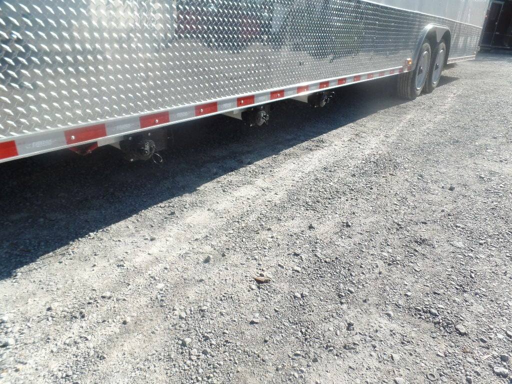 973-8.5-x-40-white-goose-neck-event-concession-food-trailer-with-appliances-11.jpg 8.5' x 40' White Goose Neck Event Concession Food Trailer With Appliances