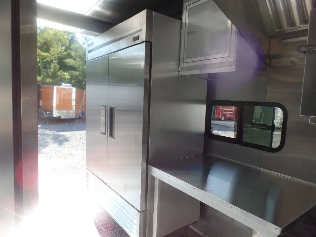 973-8.5-x-40-white-goose-neck-event-concession-food-trailer-with-appliances-13.jpg 8.5' x 40' White Goose Neck Event Concession Food Trailer With Appliances