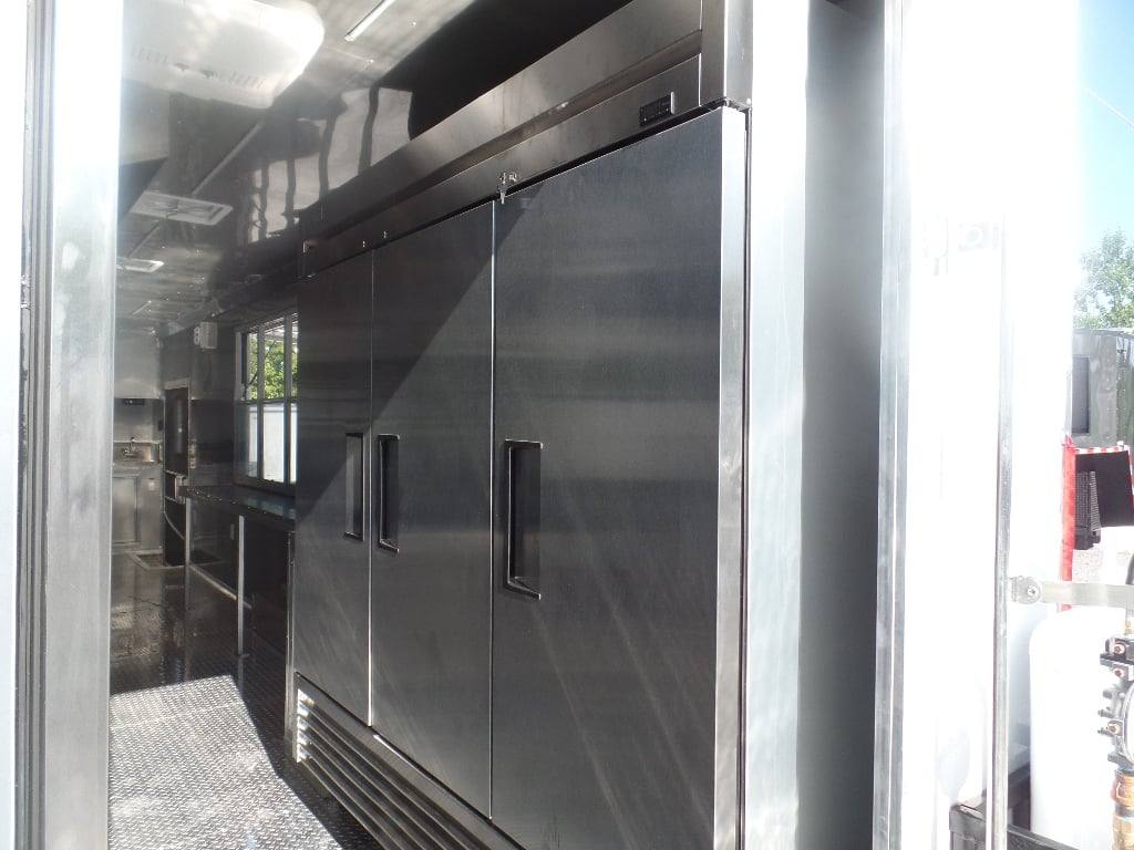 973-8.5-x-40-white-goose-neck-event-concession-food-trailer-with-appliances-3.jpg 8.5' x 40' White Goose Neck Event Concession Food Trailer With Appliances