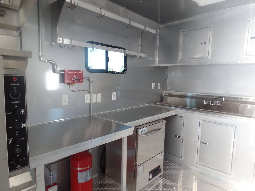 973-8.5-x-40-white-goose-neck-event-concession-food-trailer-with-appliances-36.jpg 8.5' x 40' White Goose Neck Event Concession Food Trailer With Appliances