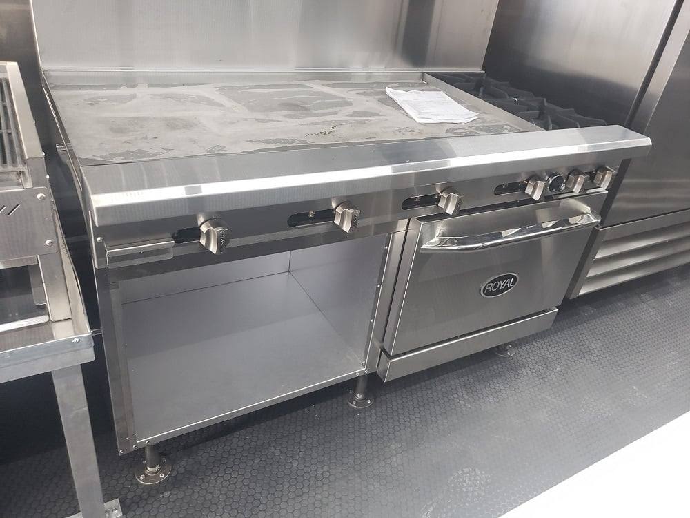 976-8.5-x-40-white-gooseneck-concession-food-trailer-with-appliances-11.jpg 8.5' x 40' White Gooseneck Concession Food Trailer With Appliances