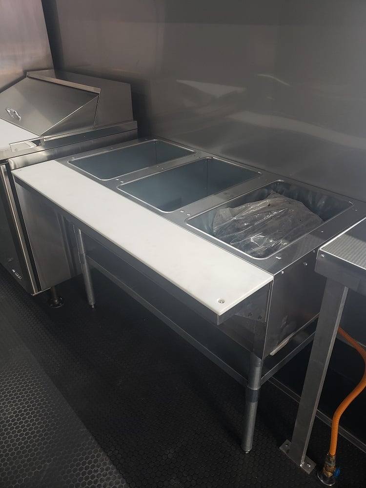976-8.5-x-40-white-gooseneck-concession-food-trailer-with-appliances-12.jpg 8.5' x 40' White Gooseneck Concession Food Trailer With Appliances