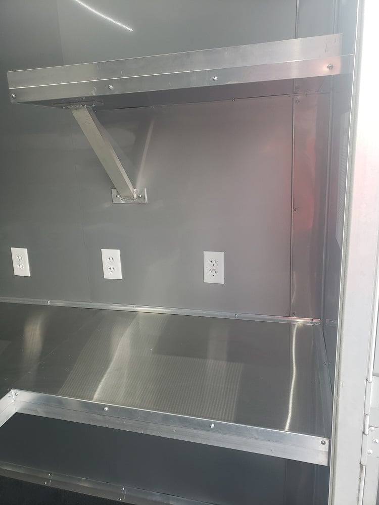 976-8.5-x-40-white-gooseneck-concession-food-trailer-with-appliances-13.jpg 8.5' x 40' White Gooseneck Concession Food Trailer With Appliances