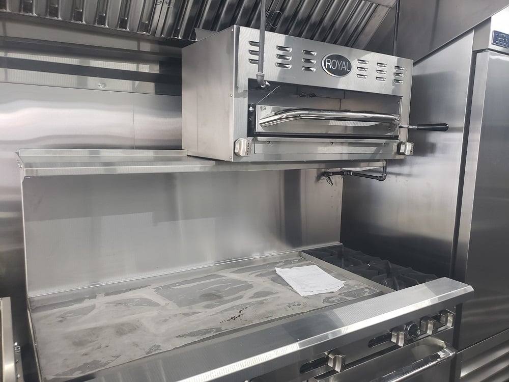 976-8.5-x-40-white-gooseneck-concession-food-trailer-with-appliances-18.jpg 8.5' x 40' White Gooseneck Concession Food Trailer With Appliances