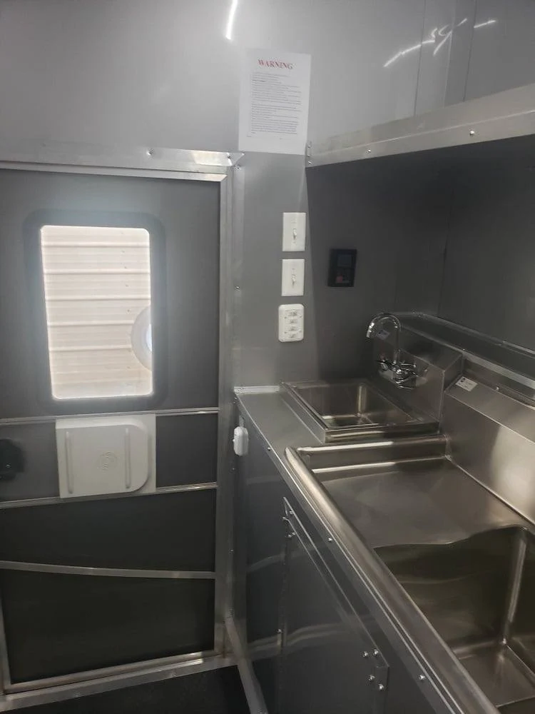 976-8.5-x-40-white-gooseneck-concession-food-trailer-with-appliances-34.webp 8.5' x 40' White Gooseneck Concession Food Trailer With Appliances