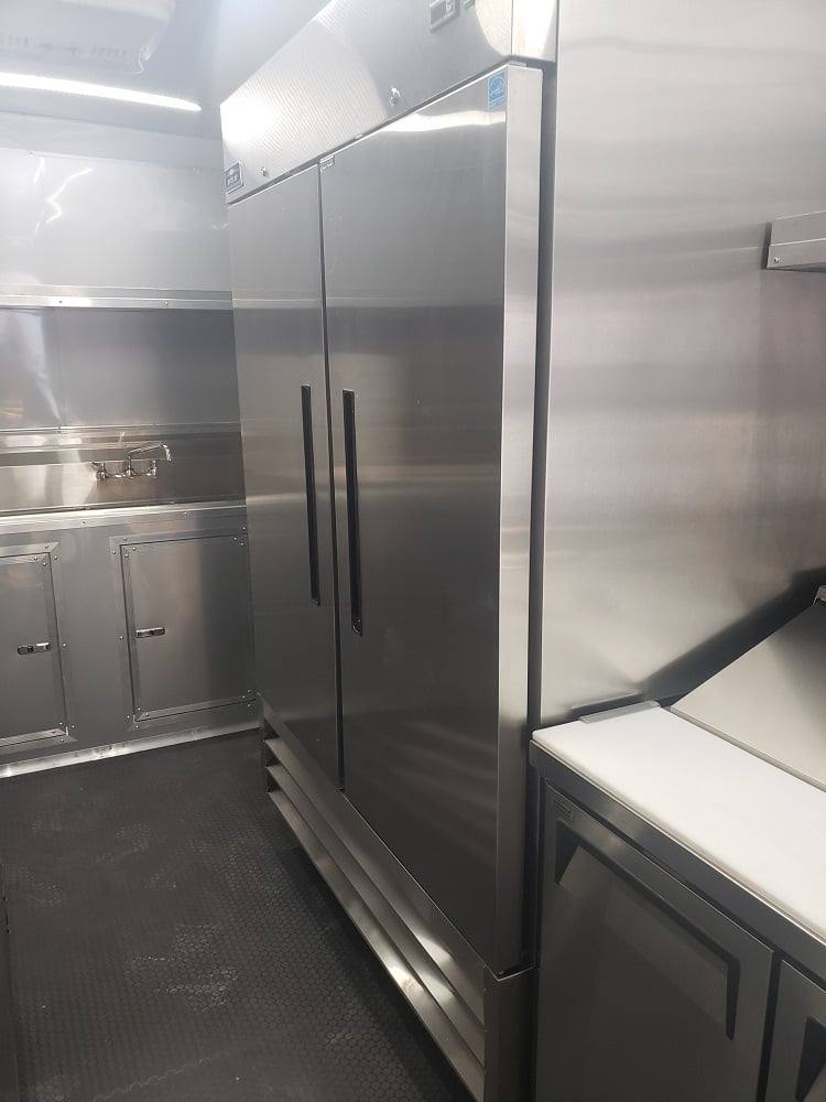 976-8.5-x-40-white-gooseneck-concession-food-trailer-with-appliances-46.jpg 8.5' x 40' White Gooseneck Concession Food Trailer With Appliances