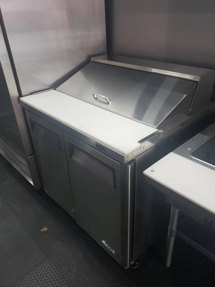976-8.5-x-40-white-gooseneck-concession-food-trailer-with-appliances-48.webp 8.5' x 40' White Gooseneck Concession Food Trailer With Appliances