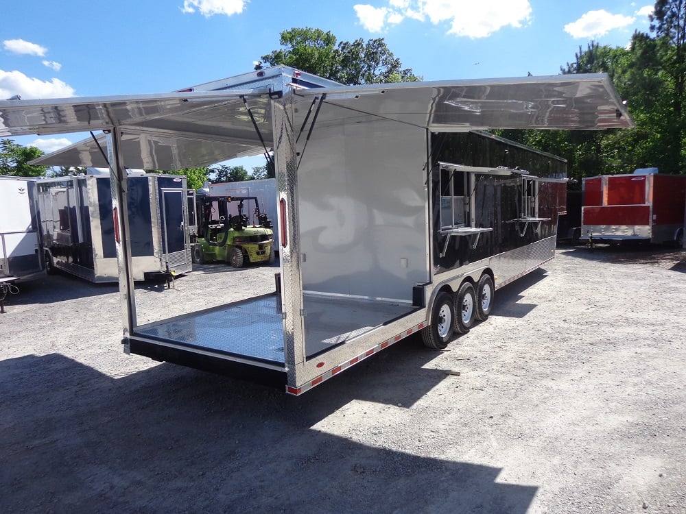 978-8.5-x-43-gooseneck-concession-bbq-event-food-trailer-11.jpg 8.5' x 43' Gooseneck Concession BBQ Event Food Trailer