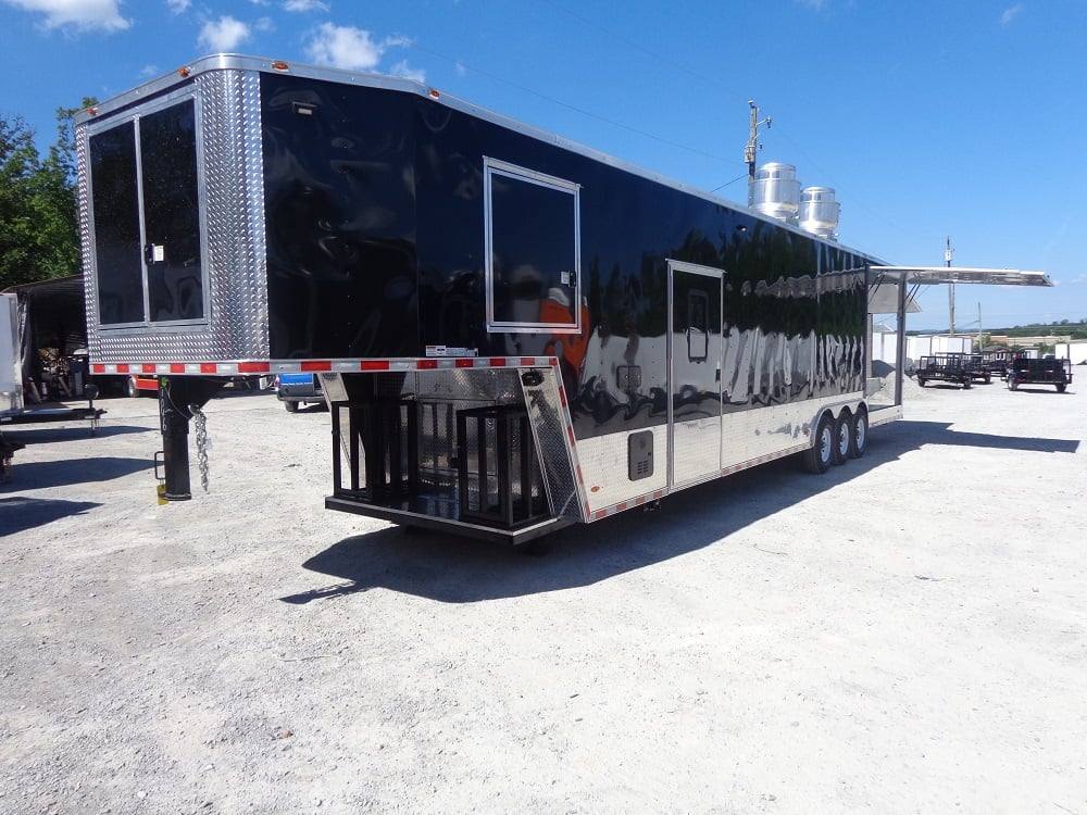 978-8.5-x-43-gooseneck-concession-bbq-event-food-trailer-31.jpg 8.5' x 43' Gooseneck Concession BBQ Event Food Trailer