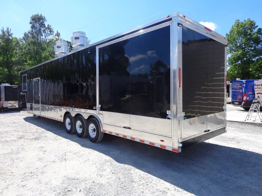 978-8.5-x-43-gooseneck-concession-bbq-event-food-trailer-4.jpg 8.5' x 43' Gooseneck Concession BBQ Event Food Trailer