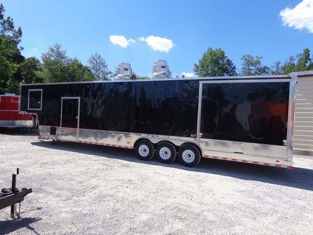 978-8.5-x-43-gooseneck-concession-bbq-event-food-trailer-6.jpg 8.5' x 43' Gooseneck Concession BBQ Event Food Trailer