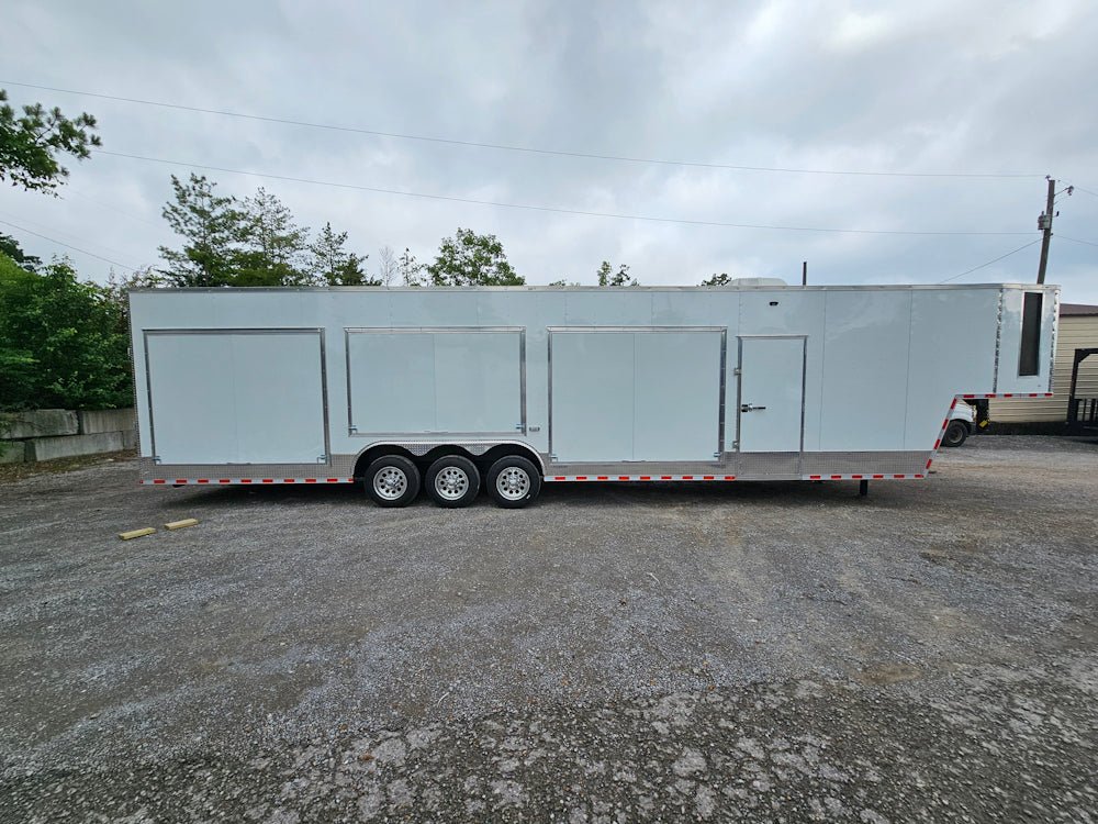 979-8.5-x-44-concession-trailer-white-marketing-and-event-20.jpg 8.5' X 44' Concession Trailer White Marketing and Event