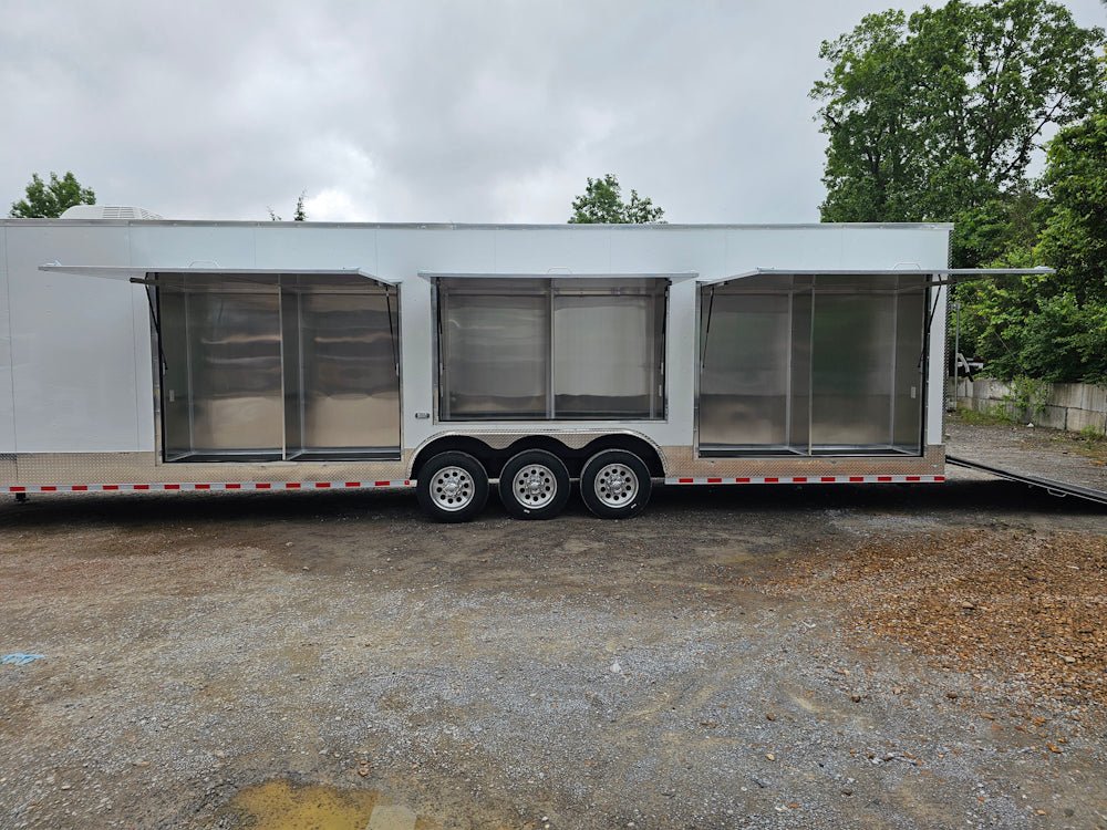 979-8.5-x-44-concession-trailer-white-marketing-and-event-26.jpg 8.5' X 44' Concession Trailer White Marketing and Event