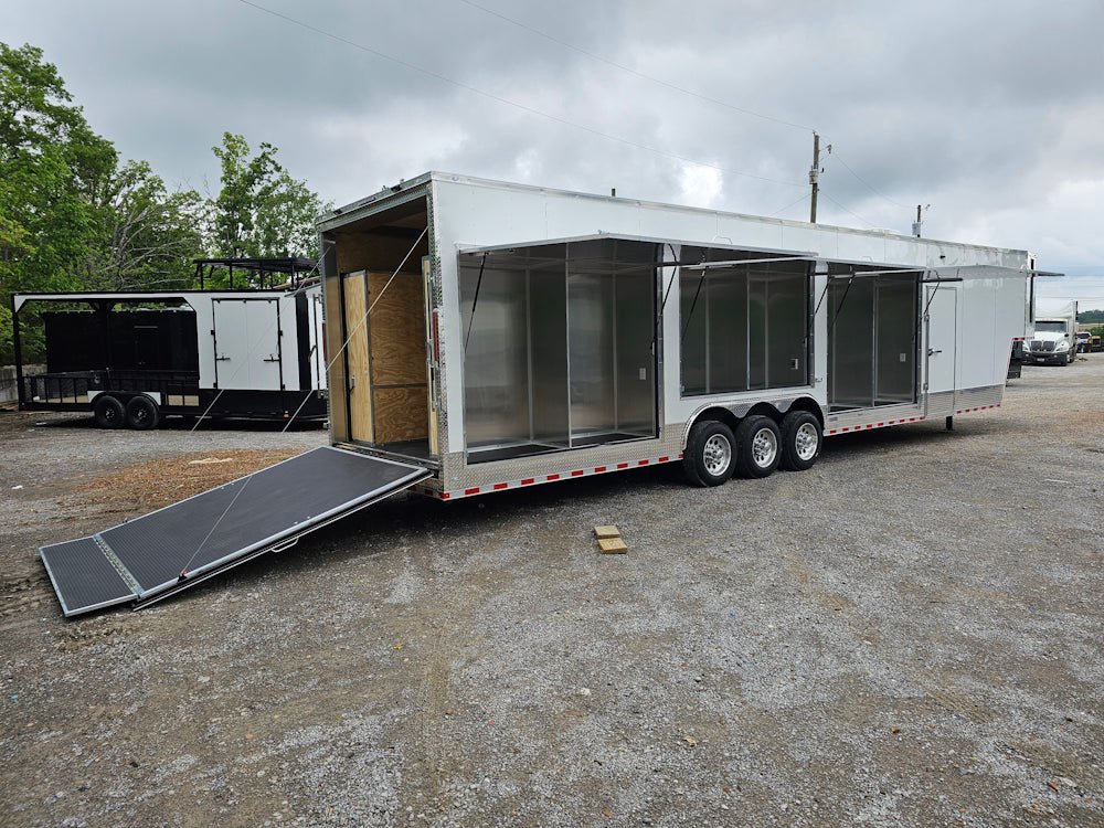 979-8.5-x-44-concession-trailer-white-marketing-and-event-27.jpg 8.5' X 44' Concession Trailer White Marketing and Event