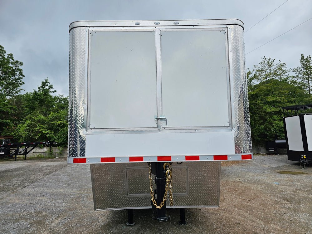 979-8.5-x-44-concession-trailer-white-marketing-and-event-4.jpg 8.5' X 44' Concession Trailer White Marketing and Event