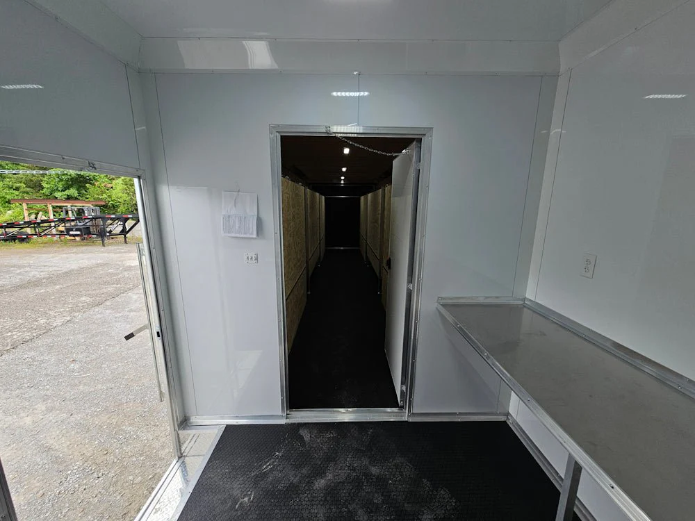 979-8.5-x-44-concession-trailer-white-marketing-and-event-8.webp 8.5' X 44' Concession Trailer White Marketing and Event