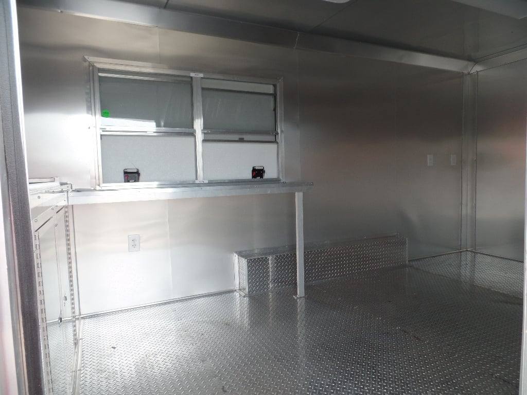 98-8.5-x-16-concession-food-trailer-indigo-blue-event-catering-3.jpg 8.5' x 16' Concession Food Trailer Indigo Blue Event Catering
