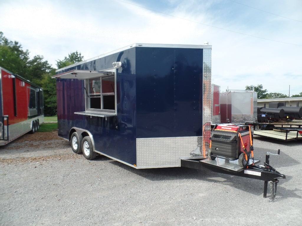 98-8.5-x-16-concession-food-trailer-indigo-blue-event-catering-7.jpg 8.5' x 16' Concession Food Trailer Indigo Blue Event Catering