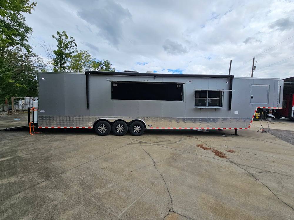 981-8.5-x-44-silver-concession-trailer-food-event-catering-12.jpg 8.5' X 44' Silver Concession Trailer Food Event Catering