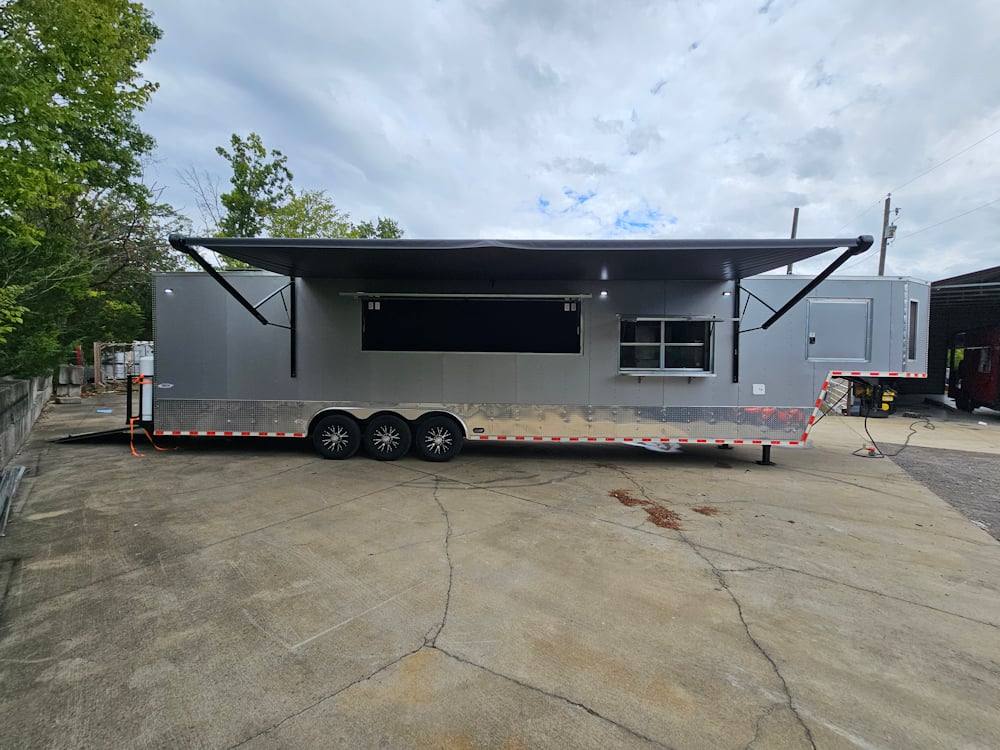 981-8.5-x-44-silver-concession-trailer-food-event-catering-18.jpg 8.5' X 44' Silver Concession Trailer Food Event Catering