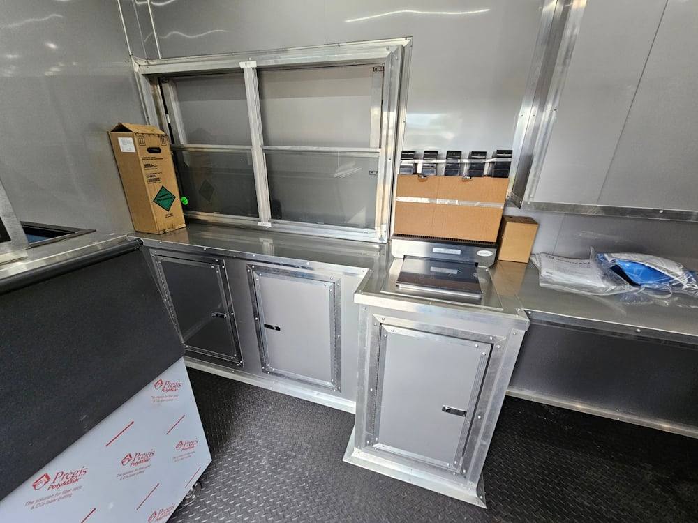 981-8.5-x-44-silver-concession-trailer-food-event-catering-20.jpg 8.5' X 44' Silver Concession Trailer Food Event Catering