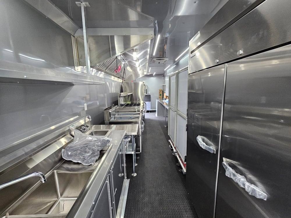 981-8.5-x-44-silver-concession-trailer-food-event-catering-32.jpg 8.5' X 44' Silver Concession Trailer Food Event Catering