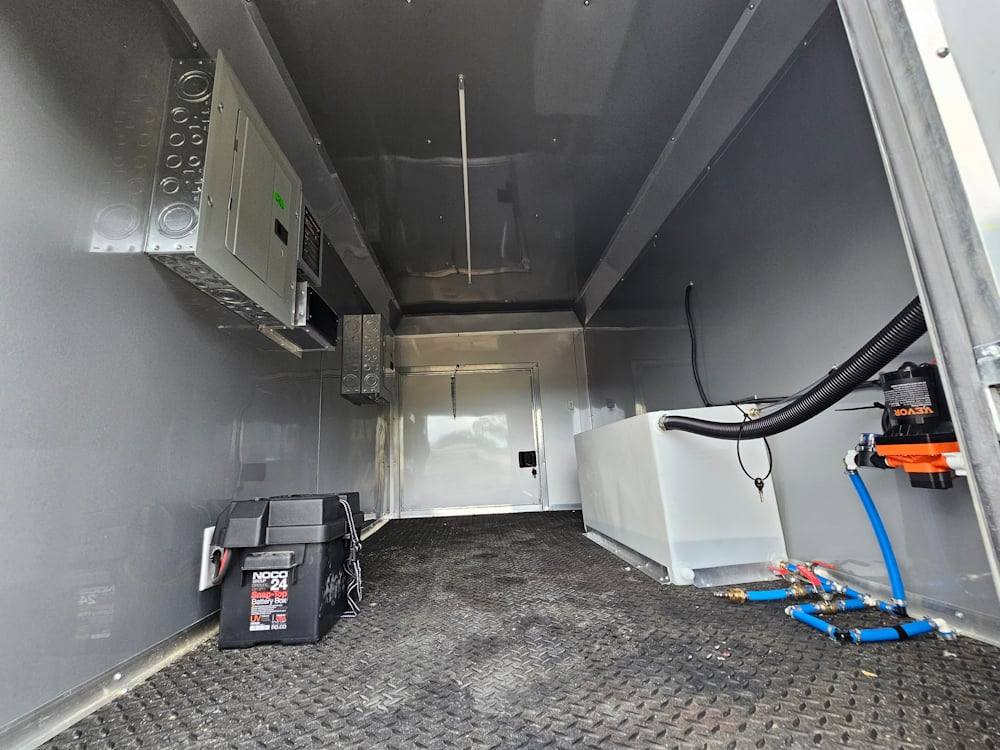 981-8.5-x-44-silver-concession-trailer-food-event-catering-8.jpg 8.5' X 44' Silver Concession Trailer Food Event Catering