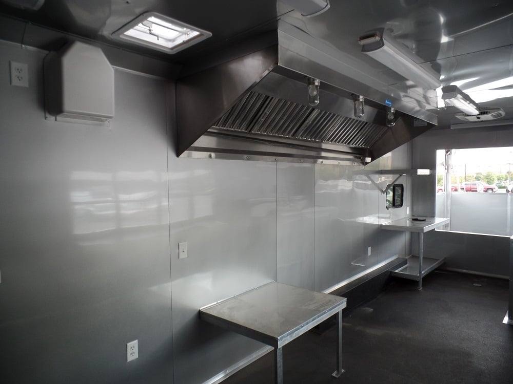 982-8.5-x-45-concession-black-food-trailer-bbq-event-catering-14.jpg 8.5' x 45' Concession Black Food Trailer BBQ Event Catering