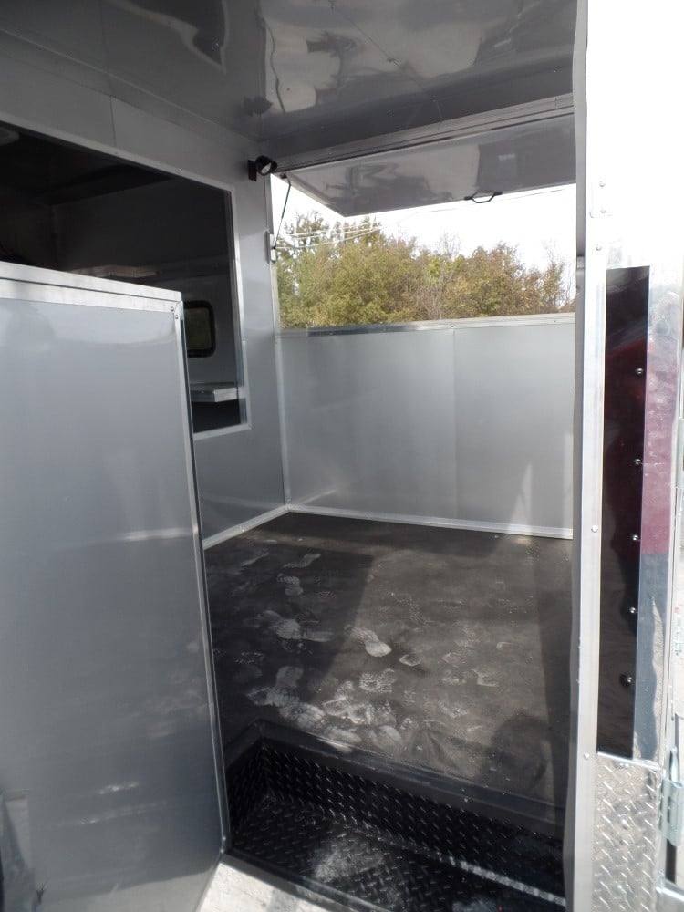 982-8.5-x-45-concession-black-food-trailer-bbq-event-catering-23.jpg 8.5' x 45' Concession Black Food Trailer BBQ Event Catering