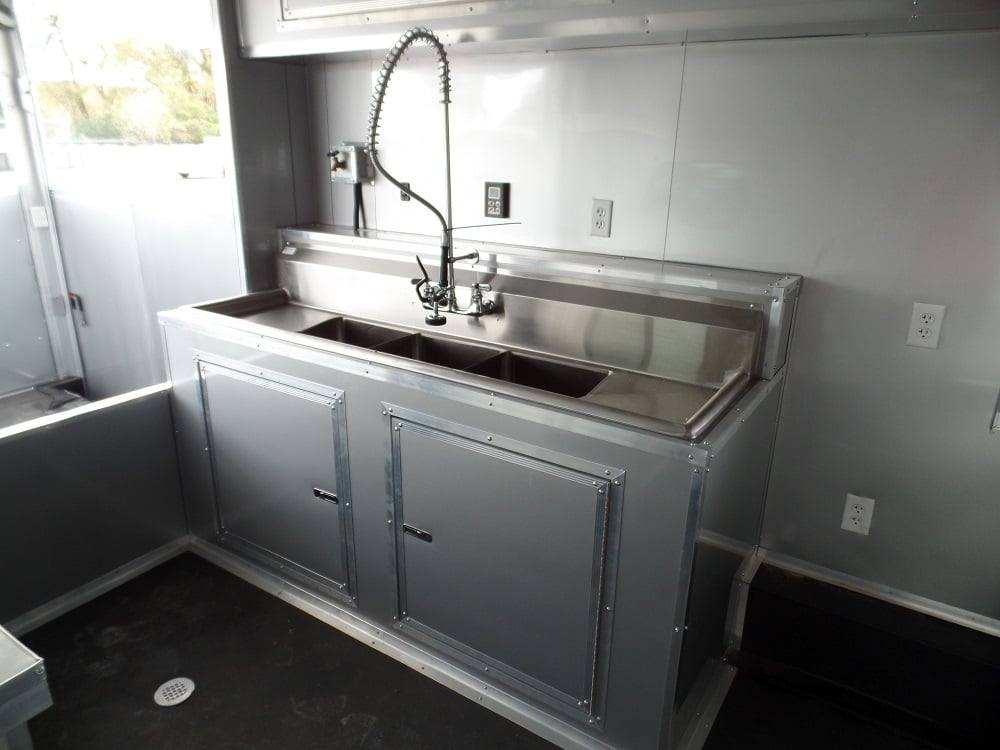982-8.5-x-45-concession-black-food-trailer-bbq-event-catering-33.jpg 8.5' x 45' Concession Black Food Trailer BBQ Event Catering