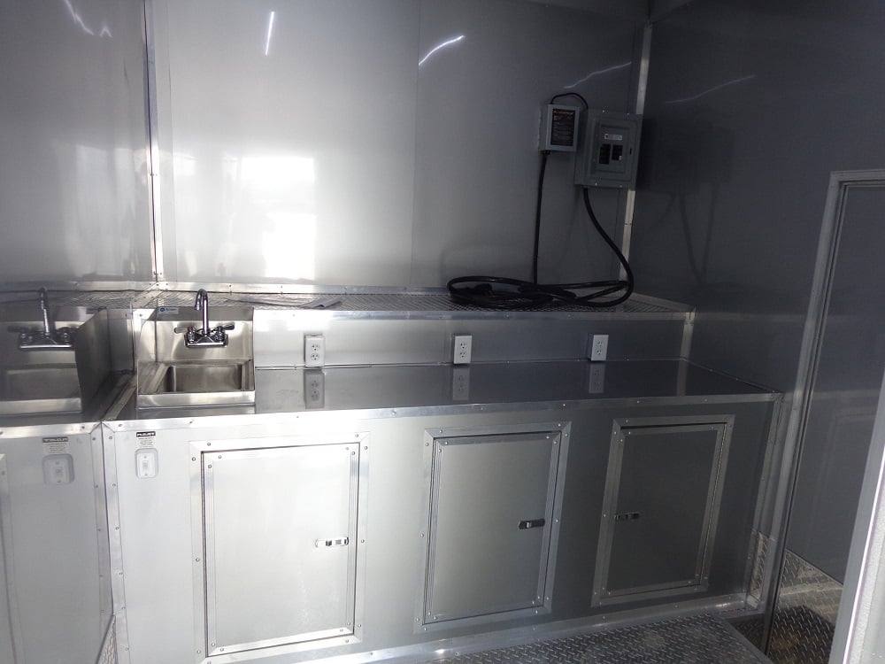 983-8.5-x-45-indigo-blue-enclosed-gooseneck-event-trailer-11.jpg 8.5' x 45' Indigo Blue Enclosed Gooseneck Event Trailer
