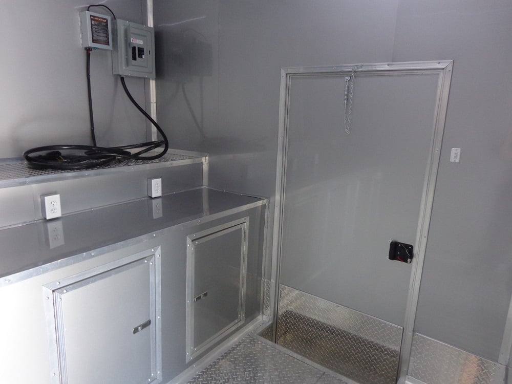 983-8.5-x-45-indigo-blue-enclosed-gooseneck-event-trailer-20.jpg 8.5' x 45' Indigo Blue Enclosed Gooseneck Event Trailer