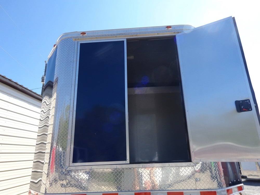 983-8.5-x-45-indigo-blue-enclosed-gooseneck-event-trailer-24.jpg 8.5' x 45' Indigo Blue Enclosed Gooseneck Event Trailer
