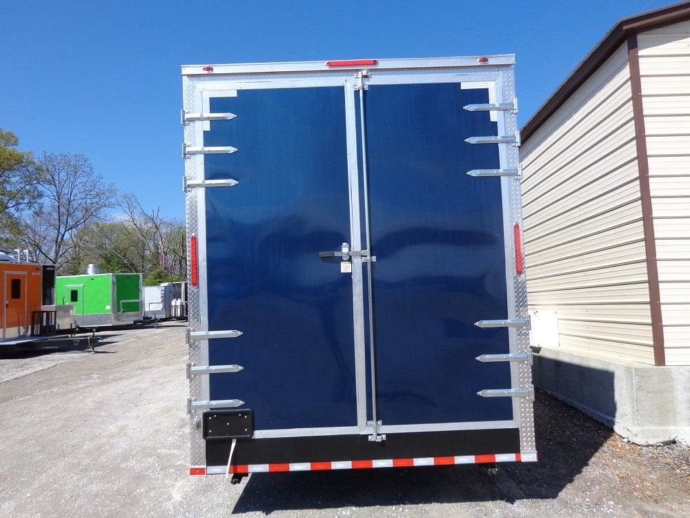 983-8.5-x-45-indigo-blue-enclosed-gooseneck-event-trailer-25.jpg 8.5' x 45' Indigo Blue Enclosed Gooseneck Event Trailer
