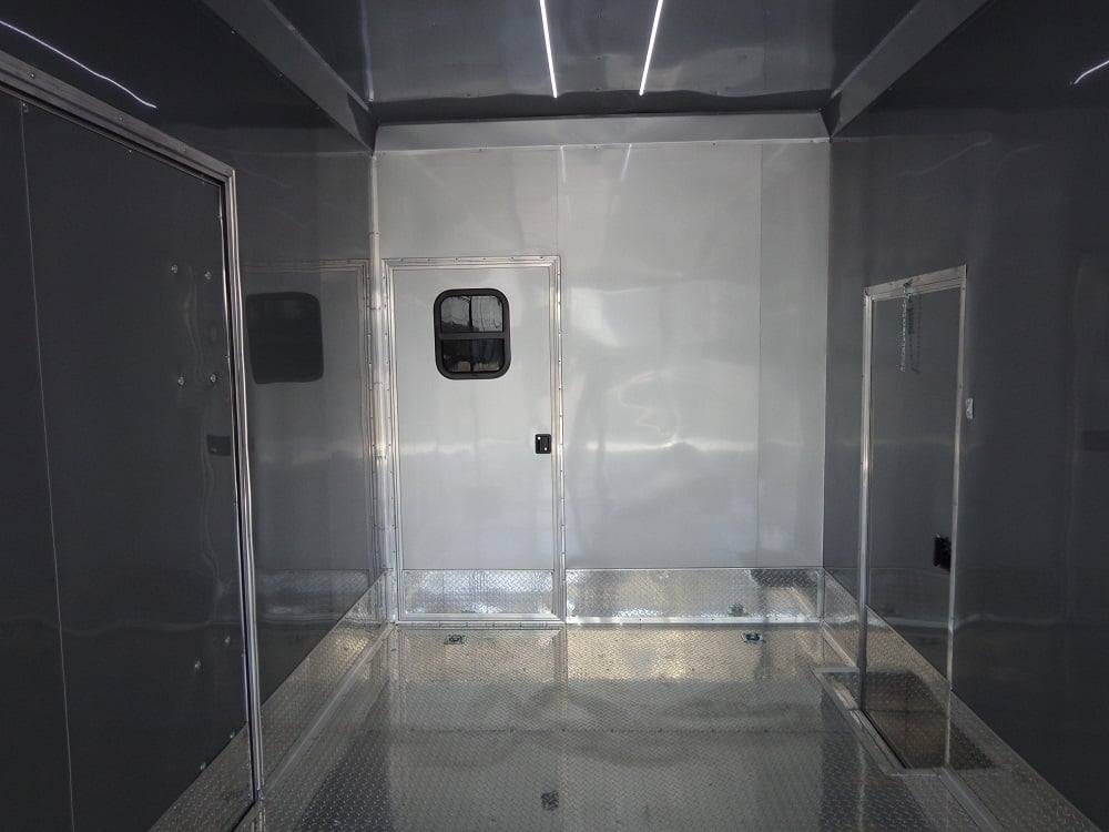983-8.5-x-45-indigo-blue-enclosed-gooseneck-event-trailer-26.jpg 8.5' x 45' Indigo Blue Enclosed Gooseneck Event Trailer