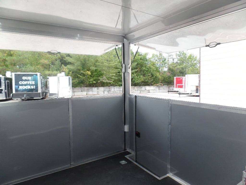 984-8.5-x-45-red-gooseneck-concession-bbq-food-trailer-32.jpg 8.5' x 45' Red Gooseneck Concession BBQ Food Trailer