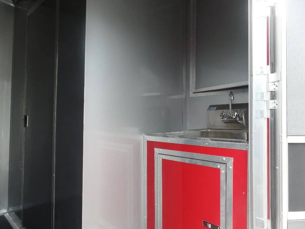 984-8.5-x-45-red-gooseneck-concession-bbq-food-trailer-35.webp 8.5' x 45' Red Gooseneck Concession BBQ Food Trailer
