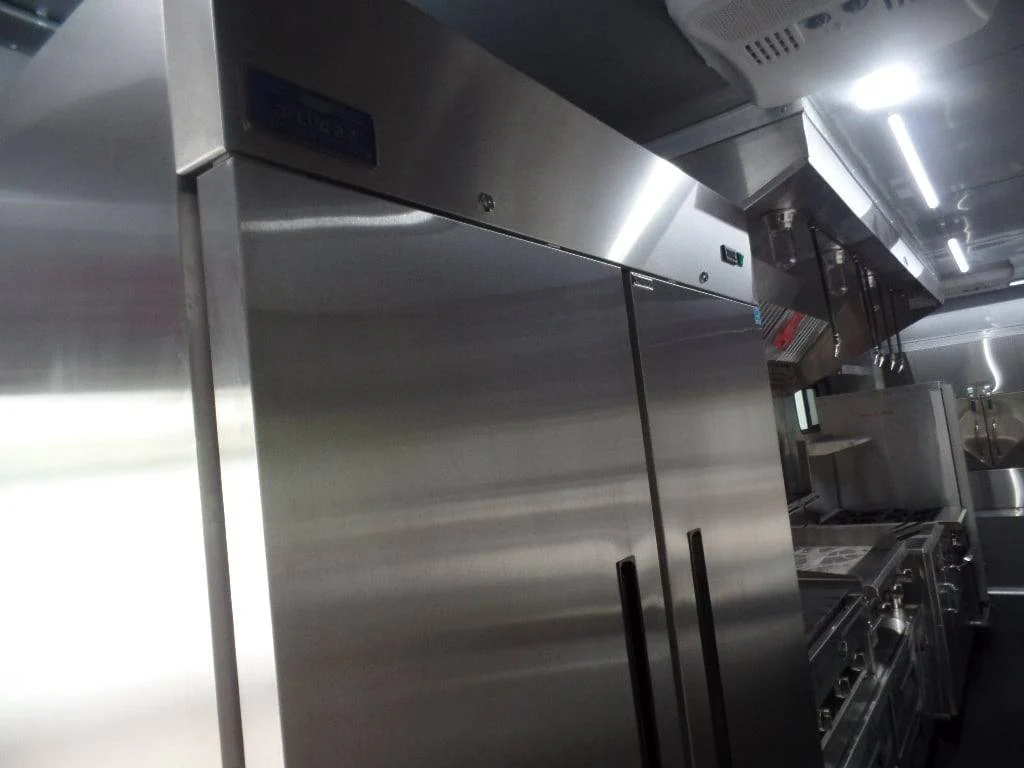 985-8.5-x-45-red-gooseneck-concession-bbq-food-trailer-with-appliances-38.webp 8.5' x 45' Red Gooseneck Concession BBQ Food Trailer With Appliances
