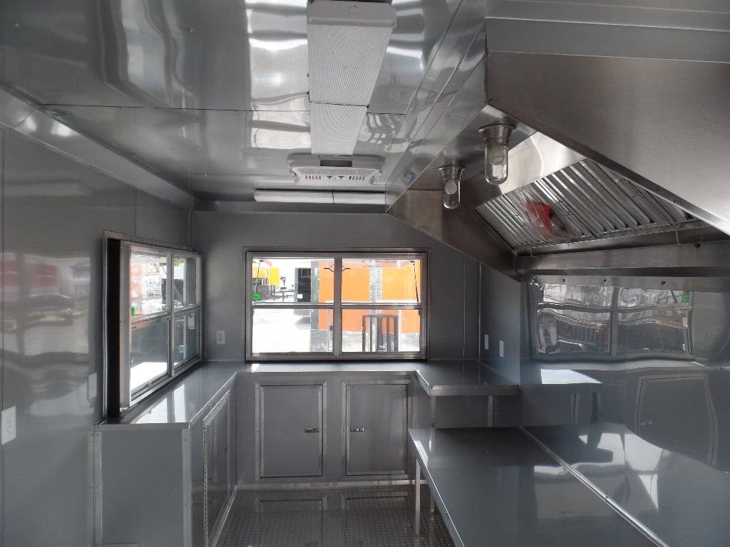99-8.5-x-16-concession-food-trailer-orange-catering-event-15.jpg 8.5' x 16' Concession Food Trailer Orange Catering Event
